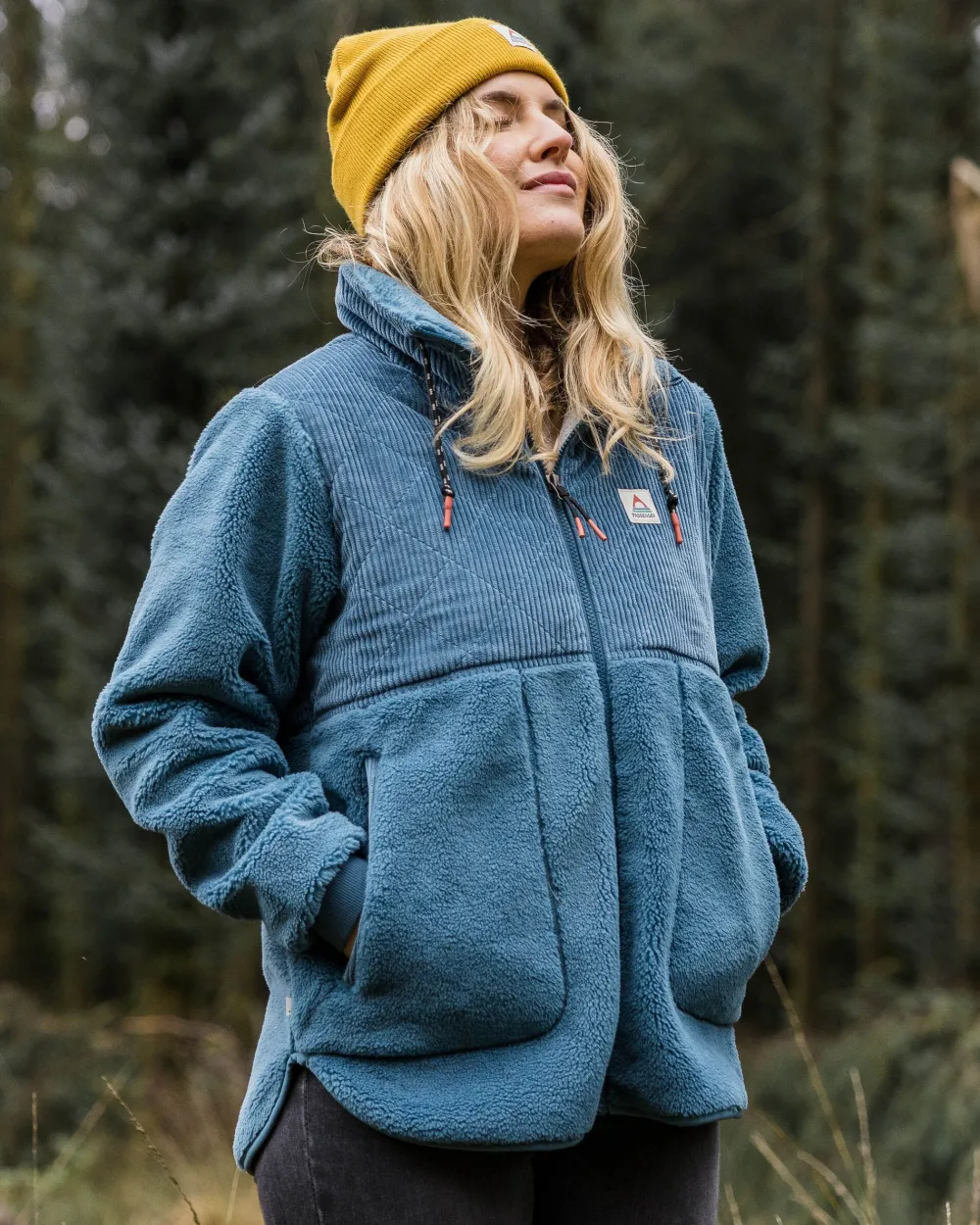 Women Passenger Awaken Recycled Deep-Pile Sherpa Fleece