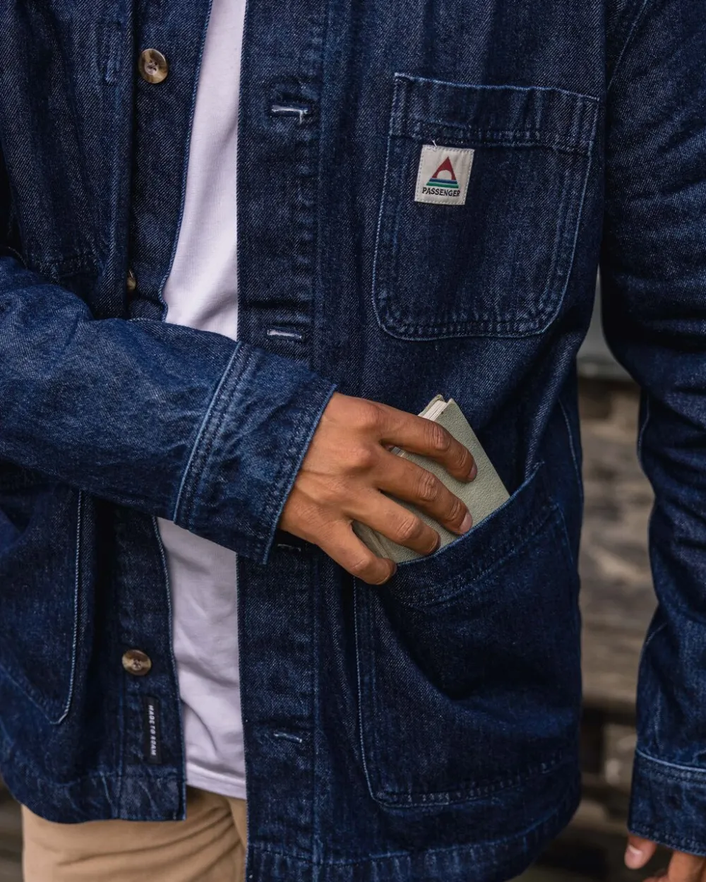 Passenger Balsa Organic Denim Overshirt