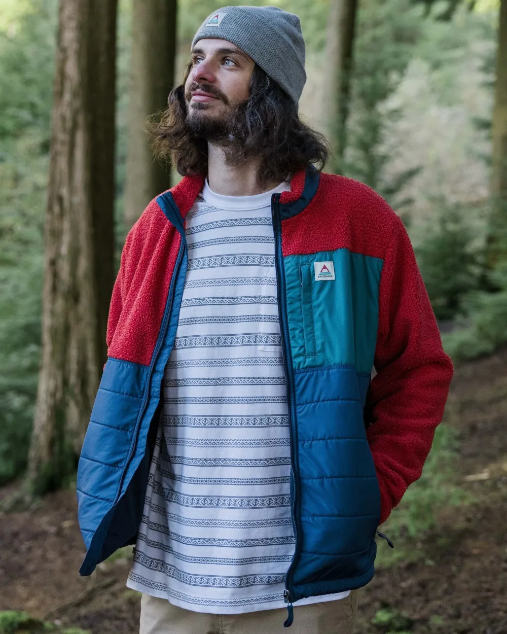 Floris van Bommel Born Explorer Recycled Polar-Lined Sherpa Fleece