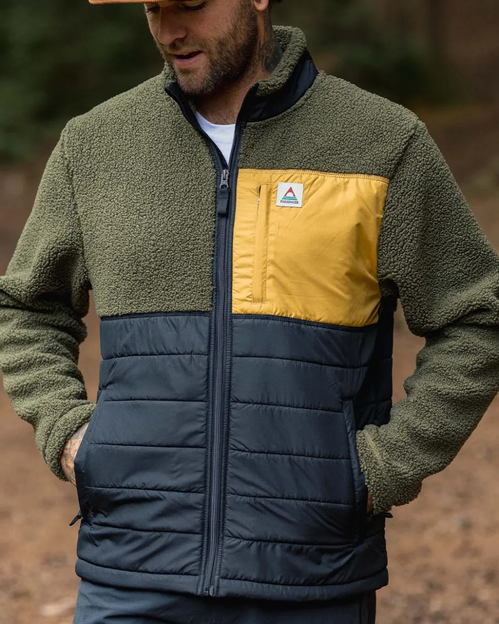 Floris van Bommel Born Explorer Recycled Polar-Lined Sherpa Fleece