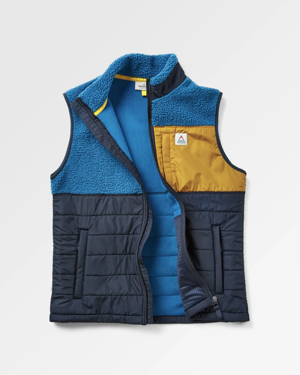 Floris van Bommel Born Explorer Recycled Polar-Lined Sherpa Vest