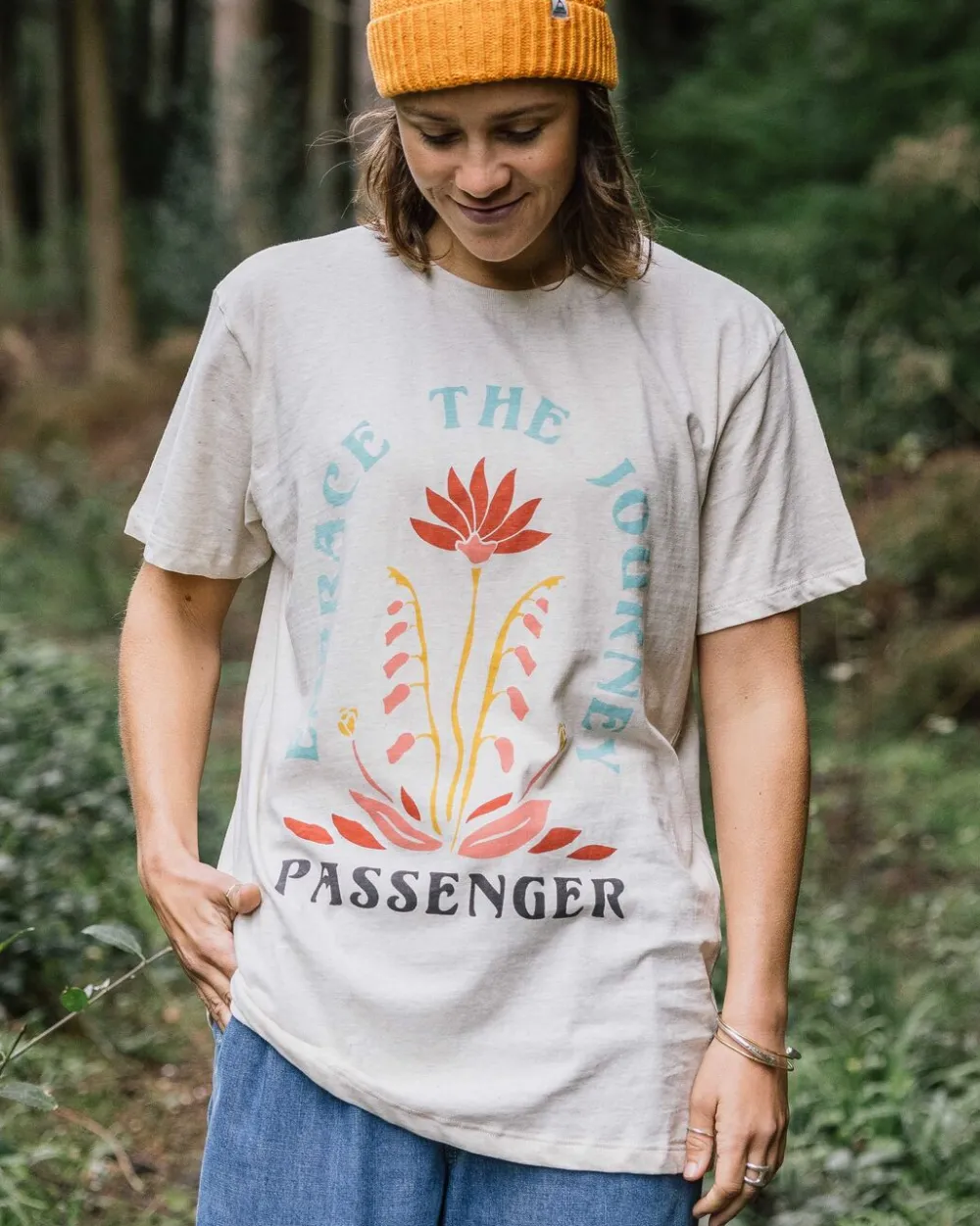 Women Passenger Bud Recycled Cotton Oversized T-Shirt