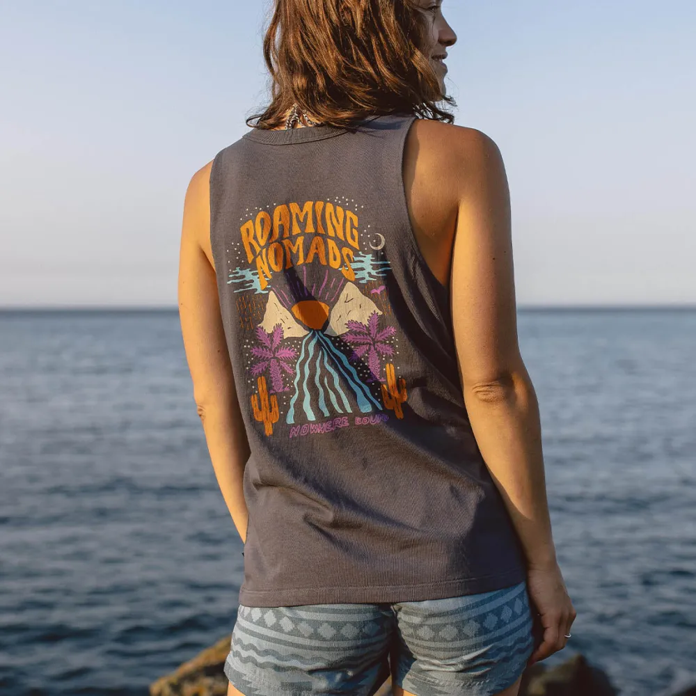 Women Passenger Cactus Recycled Cotton Tank Top