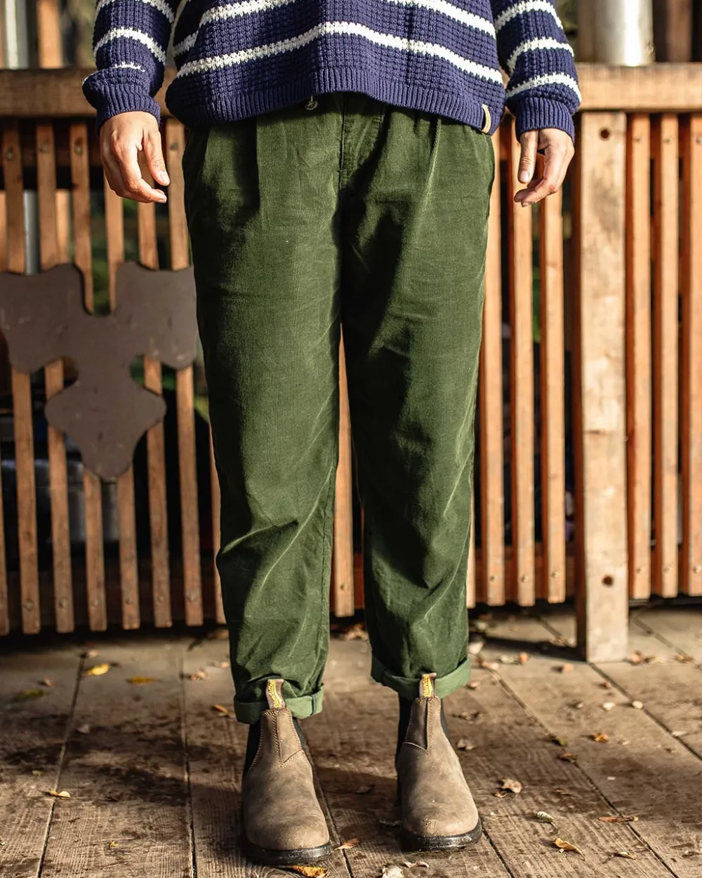 Women Passenger Compass Recycled Corduroy Pants