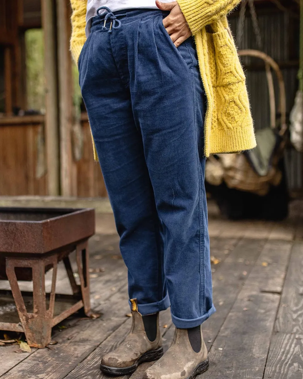 Women Passenger Compass Recycled Corduroy Pants