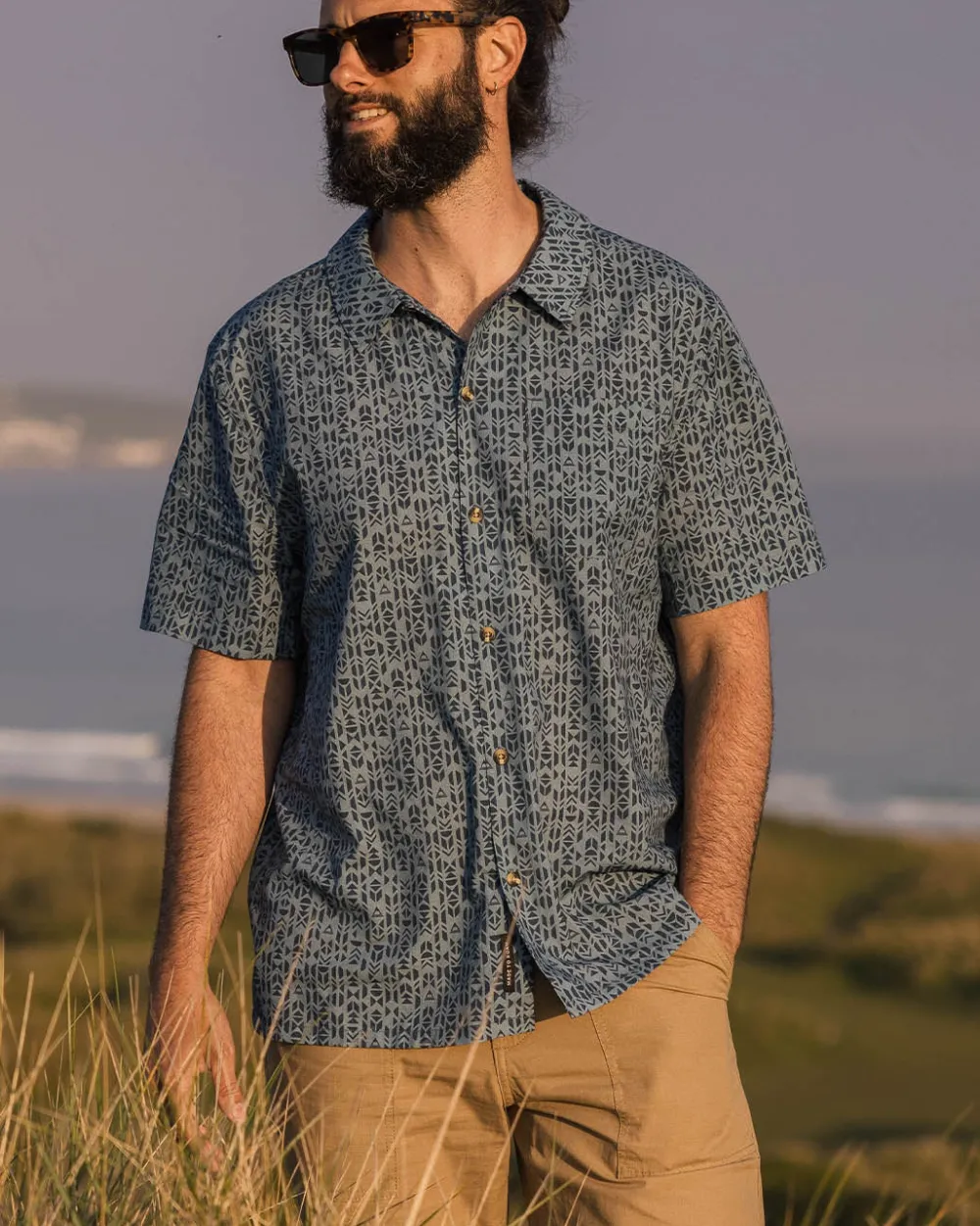 Passenger Cove Organic Cotton Short Sleeve Shirt