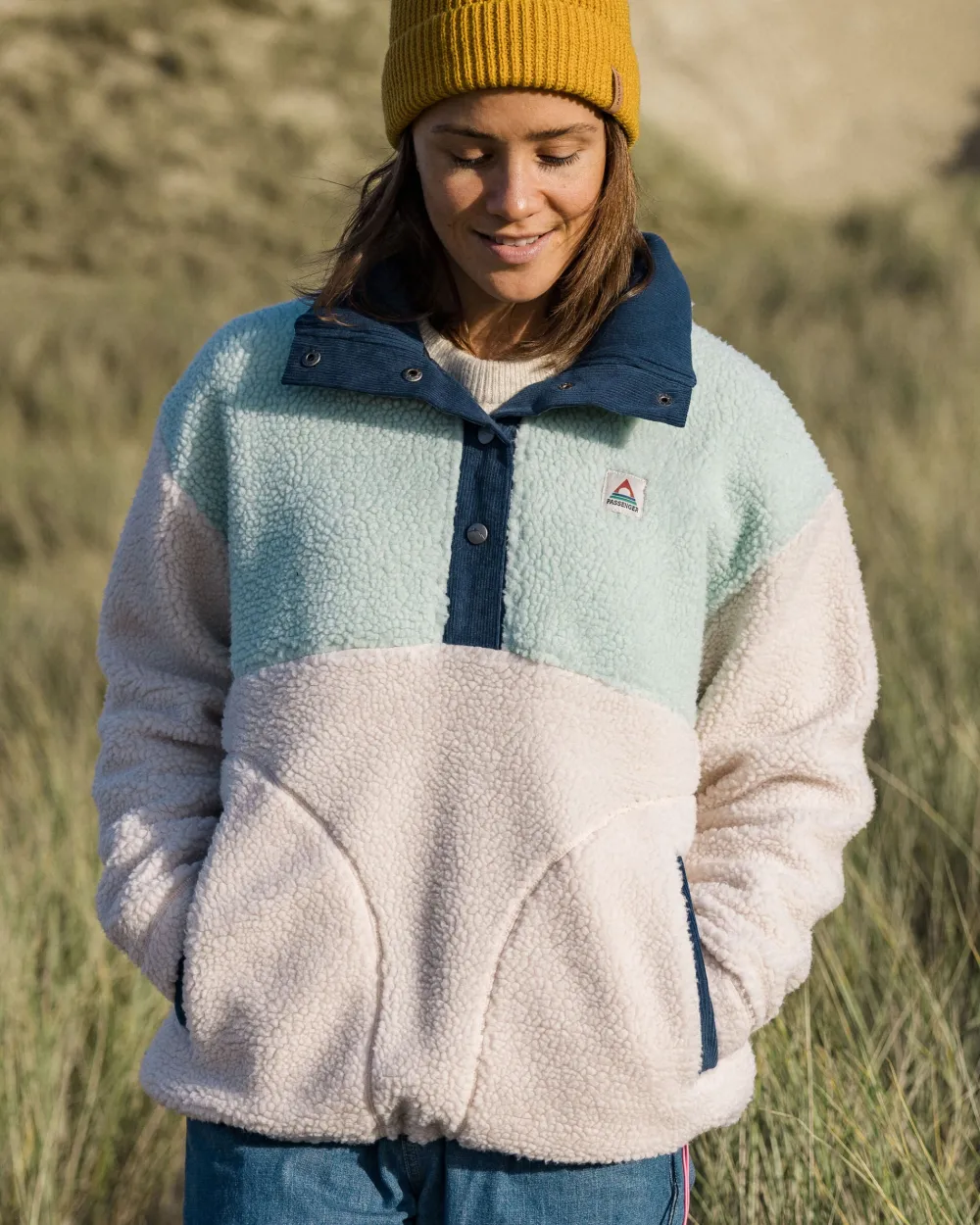 Women Passenger Create Recycled Deep-Pile Sherpa Fleece