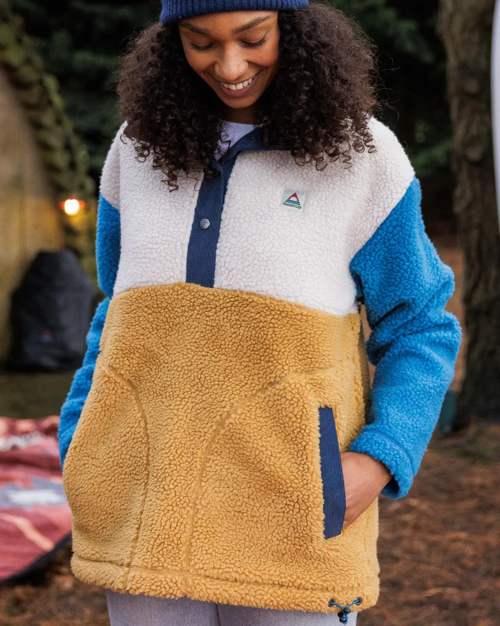 Women Passenger Create Recycled Deep-Pile Sherpa Fleece