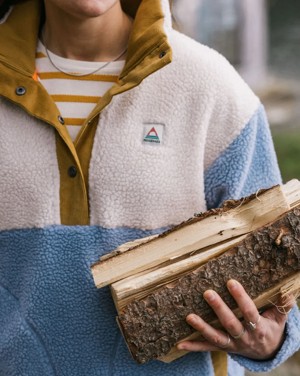 Women Passenger Create Recycled Deep-Pile Sherpa Fleece