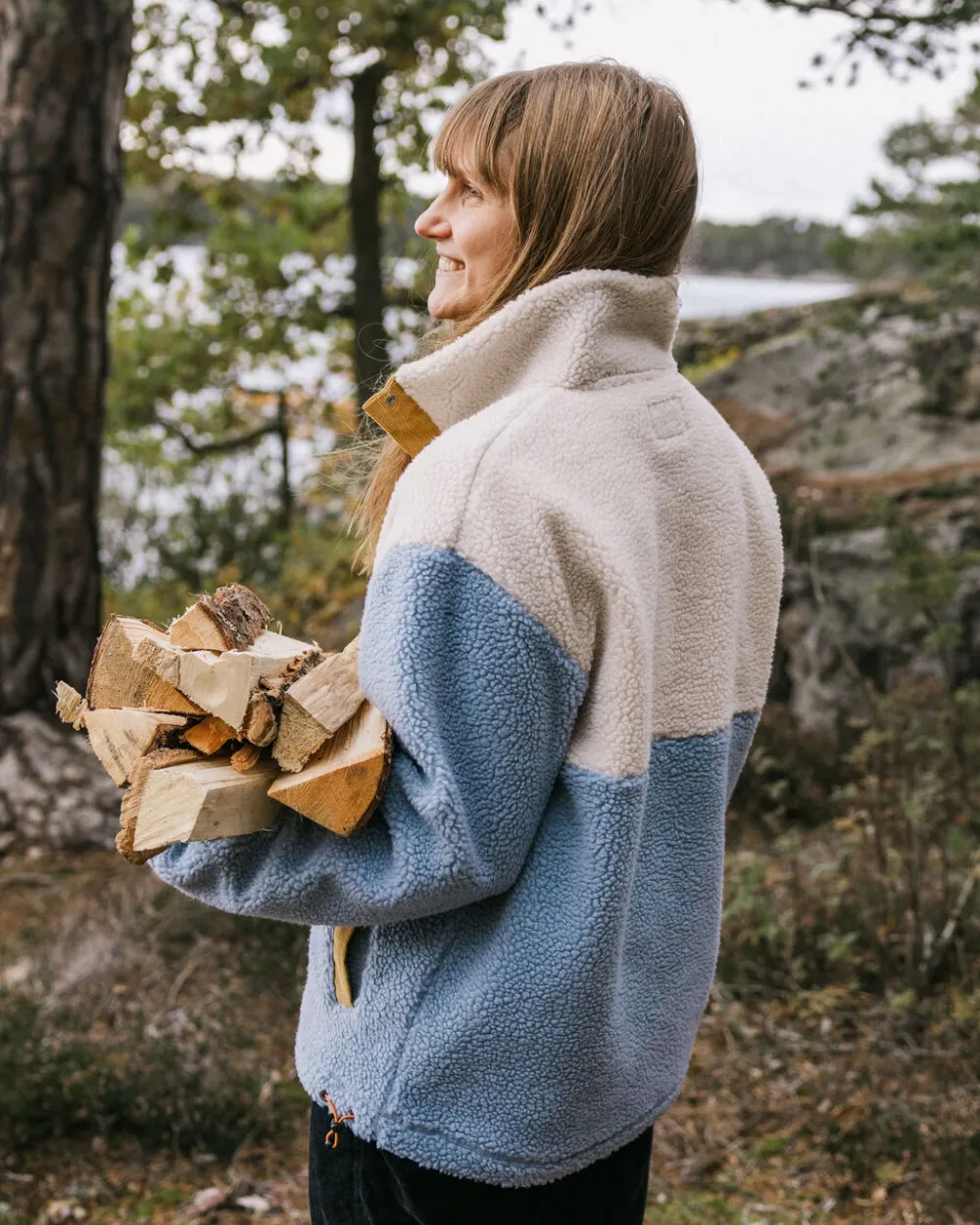 Women Passenger Create Recycled Deep-Pile Sherpa Fleece