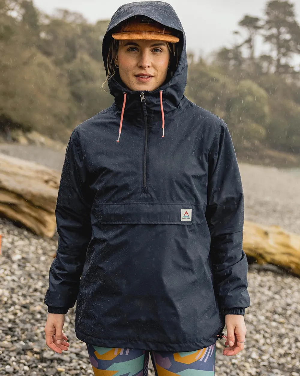 Women Passenger Eden Recycled Oversized Water Resistant Jacket