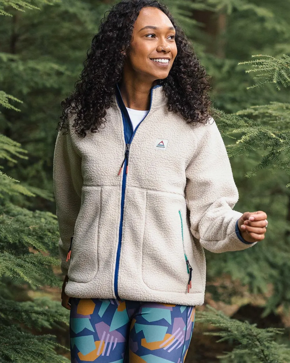 Women Passenger Fairbanks 2.0 Full Zip Recycled Sherpa Fleece