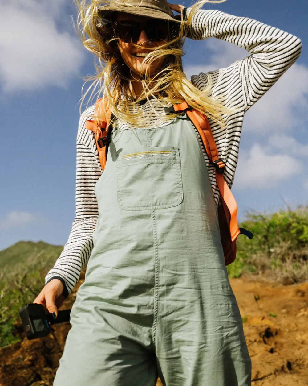 Women Passenger Faye Organic Cotton Dungarees