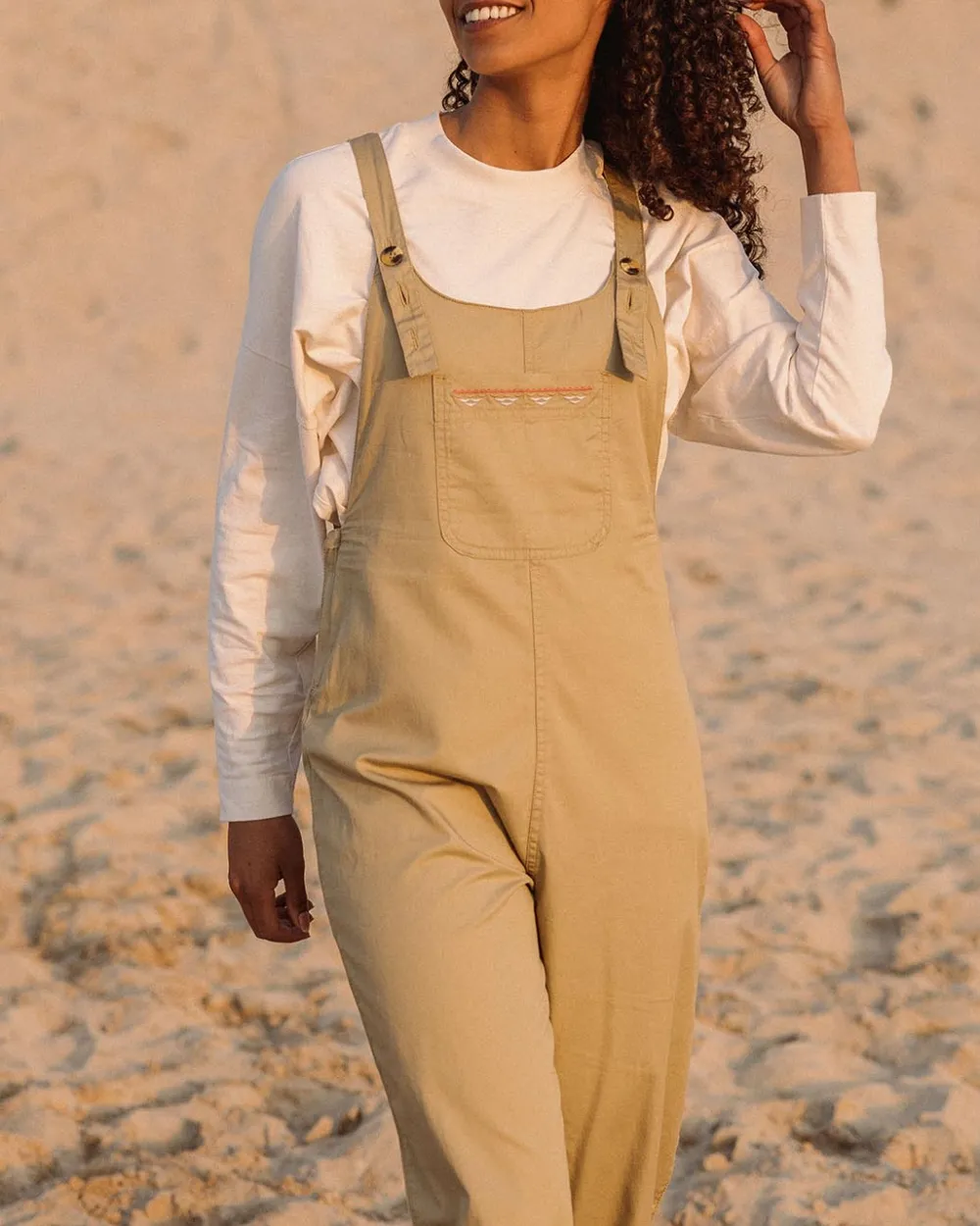 Women Passenger Faye Organic Cotton Dungarees