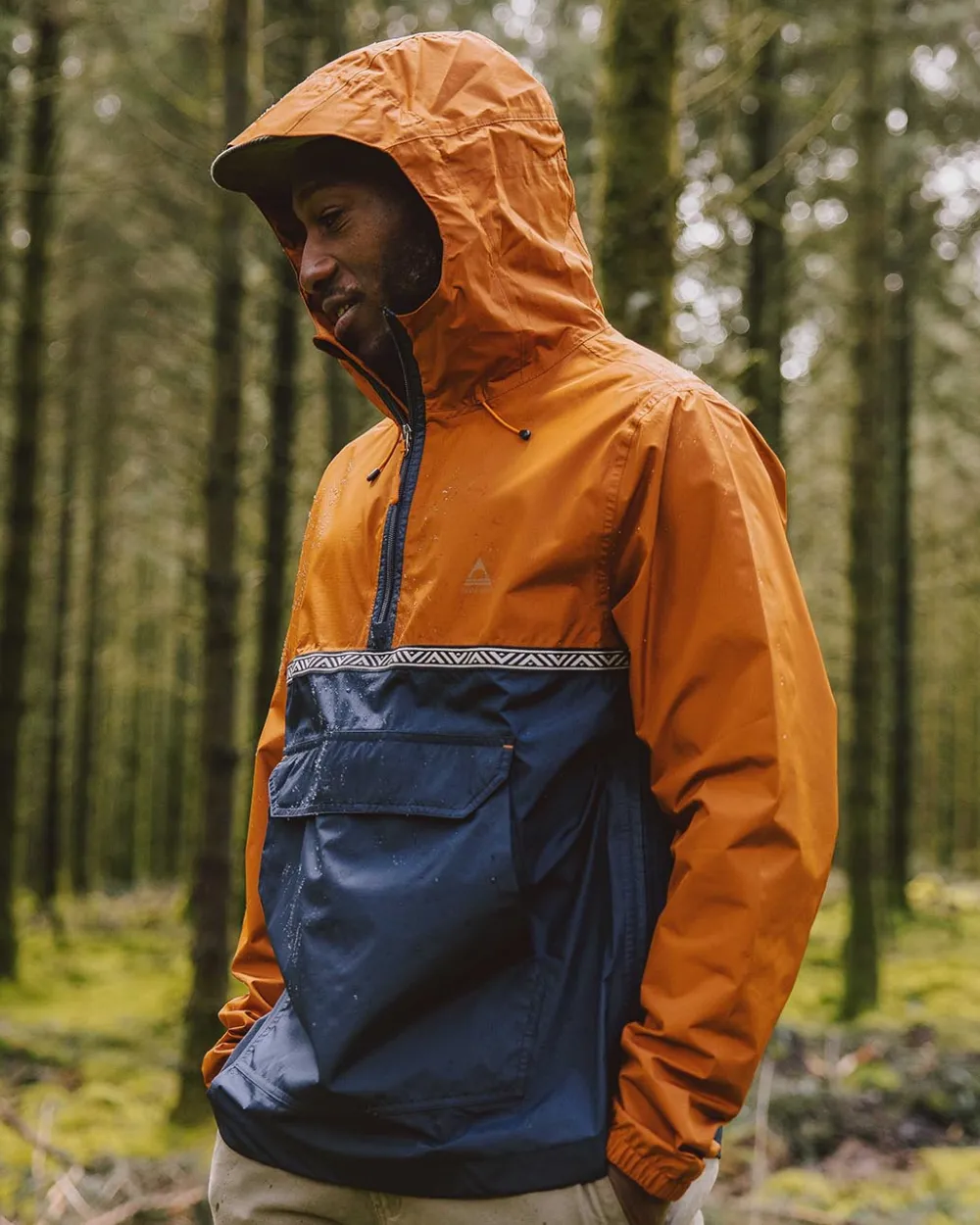 Passenger Flow 1/2 Zip Recycled Water Resistant Jacket