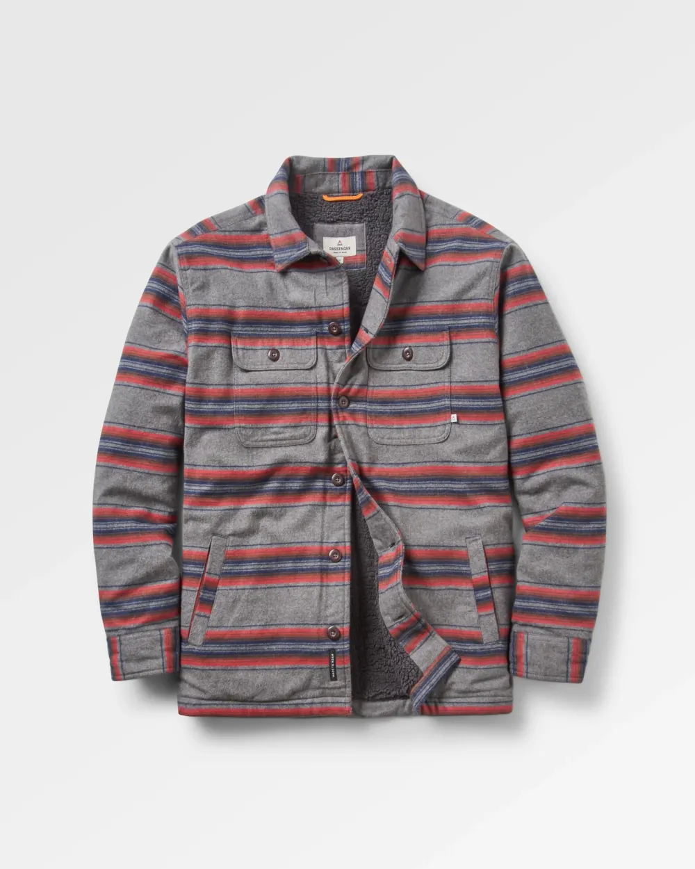 Passenger Freestyle Sherpa-Lined Overshirt