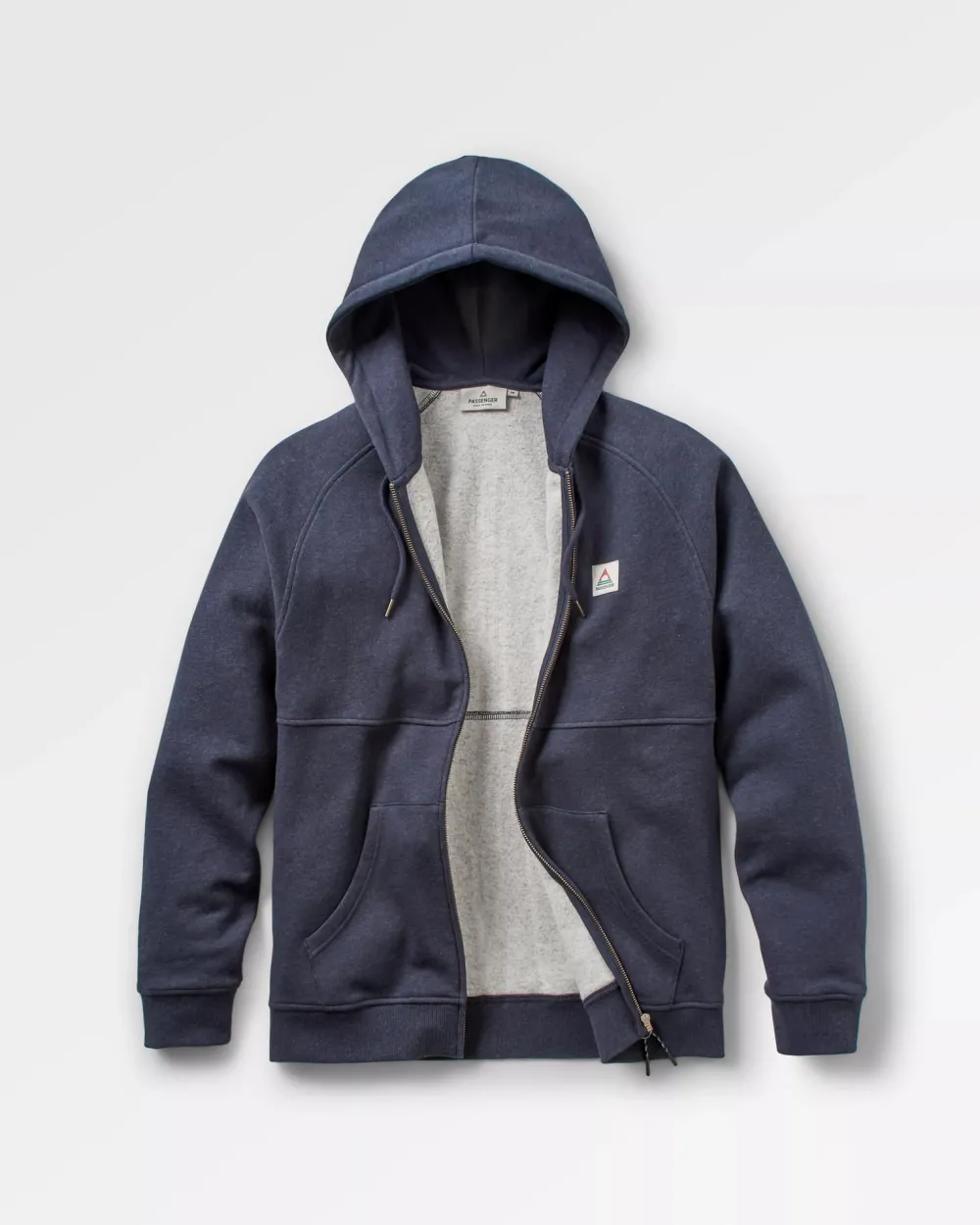 Passenger Heritage Full Zip Organic Cotton Hoodie