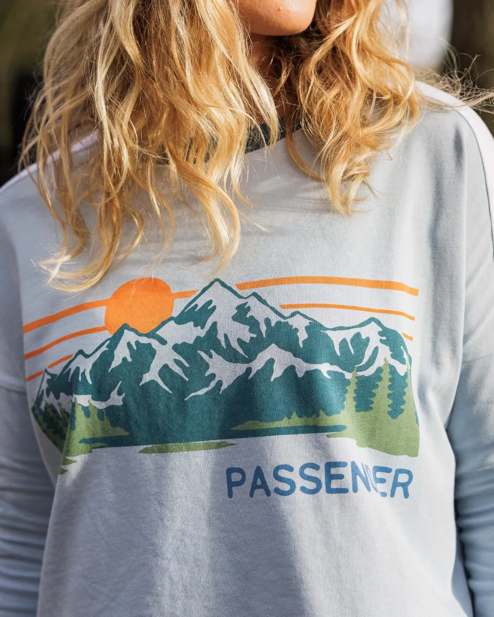 Women Passenger Hilltop Organic Cotton LS T-Shirt