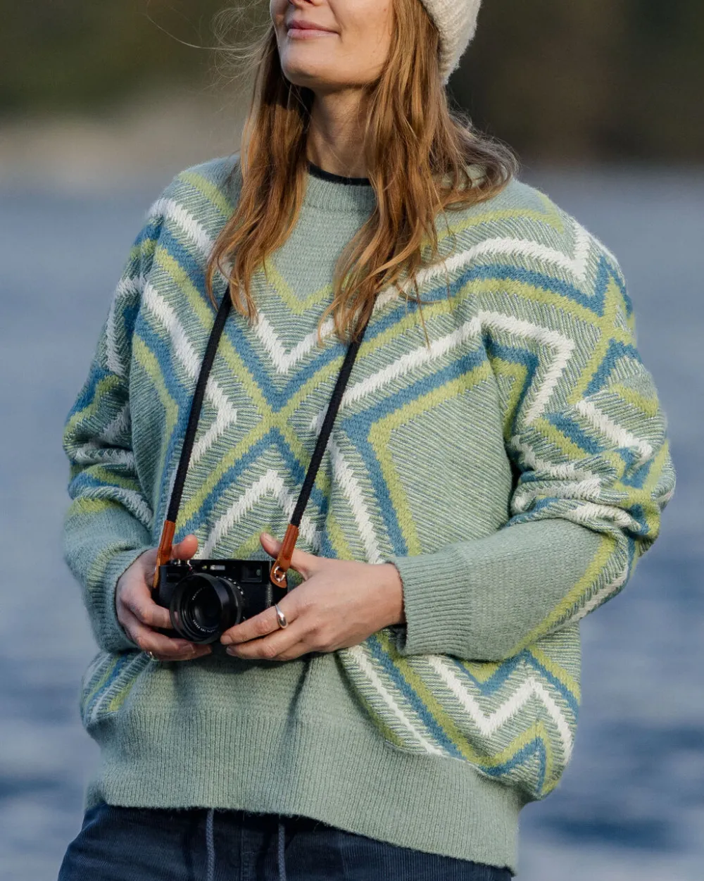 Women Passenger Homestead Oversized Recycled Knitted Jumper