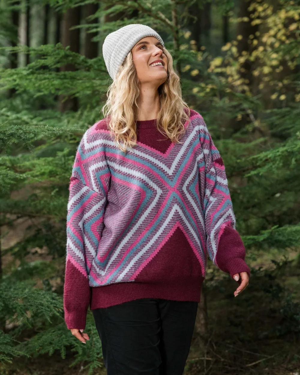 Women Passenger Homestead Oversized Recycled Knitted Jumper