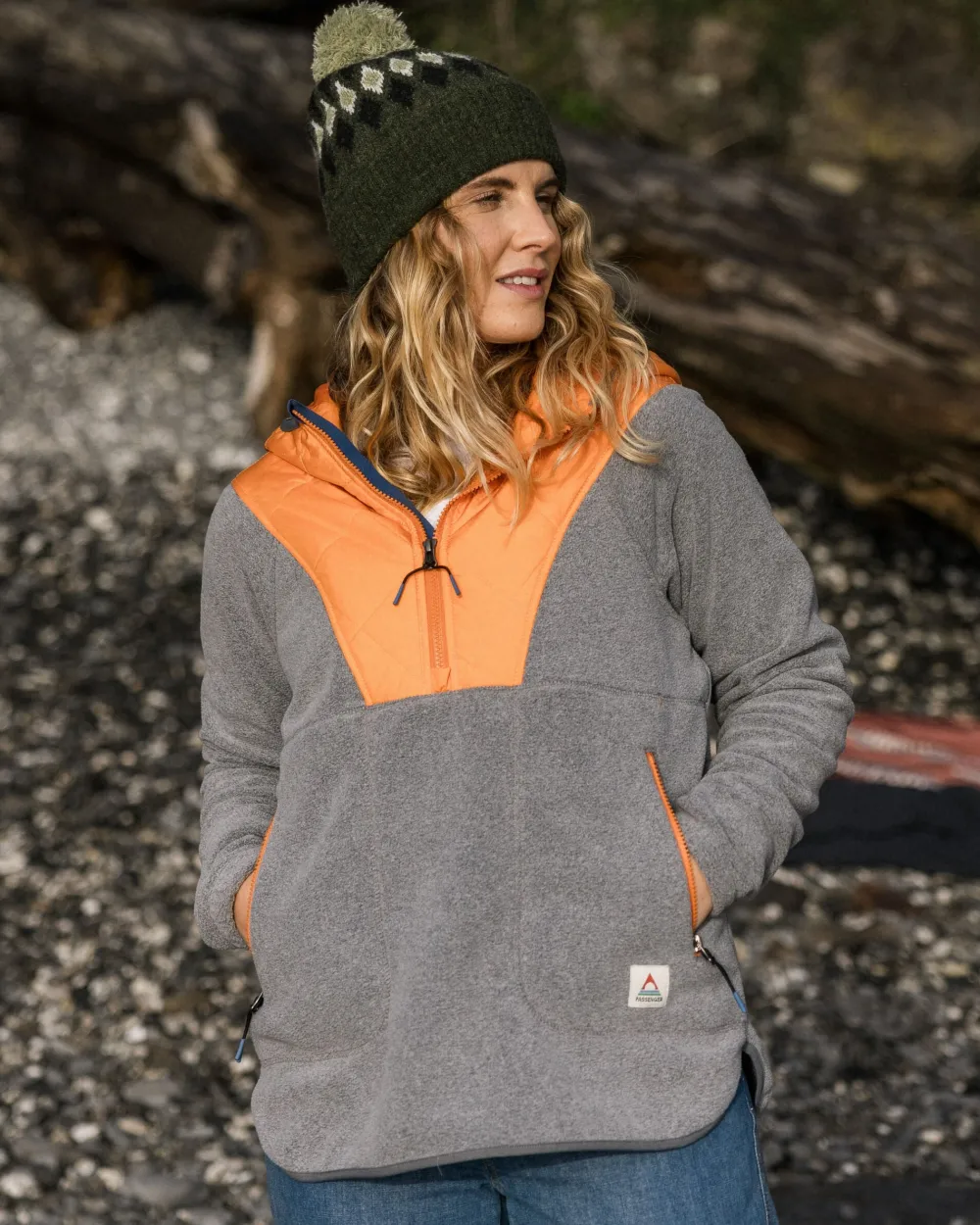 Women Passenger Juana Recycled Polar Hooded Fleece