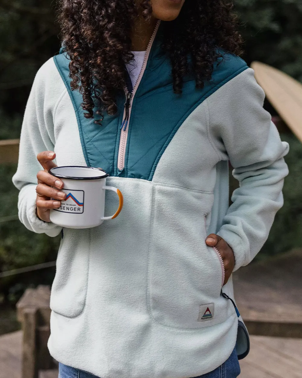 Women Passenger Juana Recycled Polar Hooded Fleece