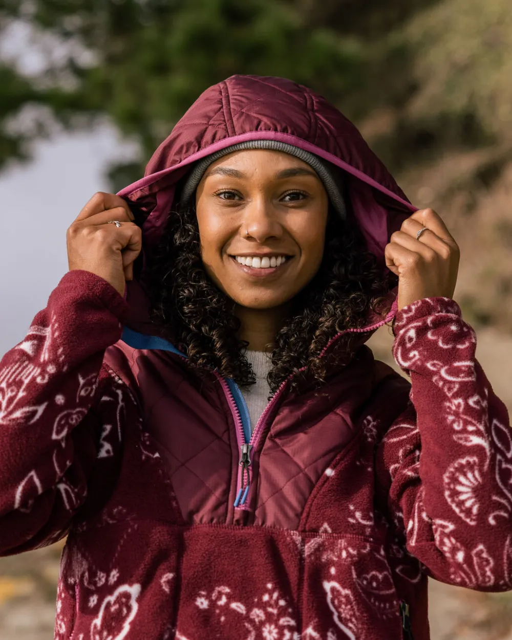 Women Passenger Juana Recycled Polar Hooded Fleece