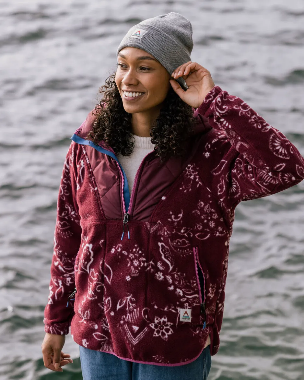 Women Passenger Juana Recycled Polar Hooded Fleece