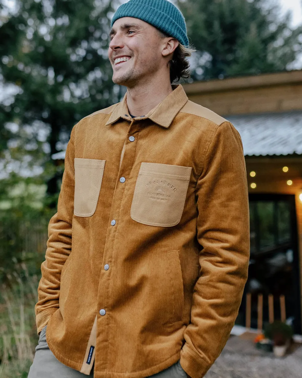 Passenger Kodiak Sherpa Lined Cord Overshirt