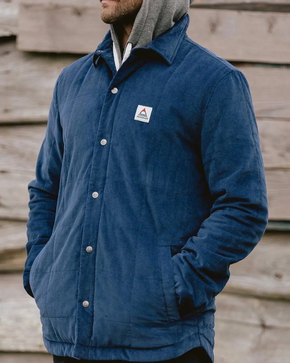 Passenger Lachelt Lined Cord Overshirt