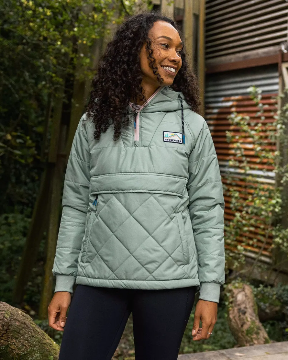 Women Passenger Ocean Recycled Insulated 1/2 Zip Jacket