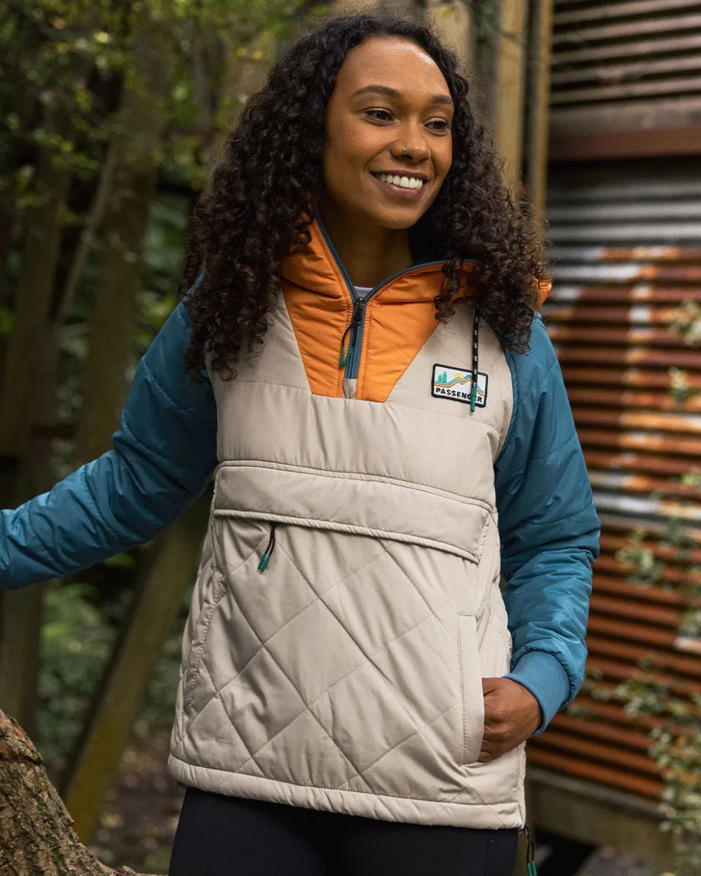 Women Passenger Ocean Recycled Insulated 1/2 Zip Jacket