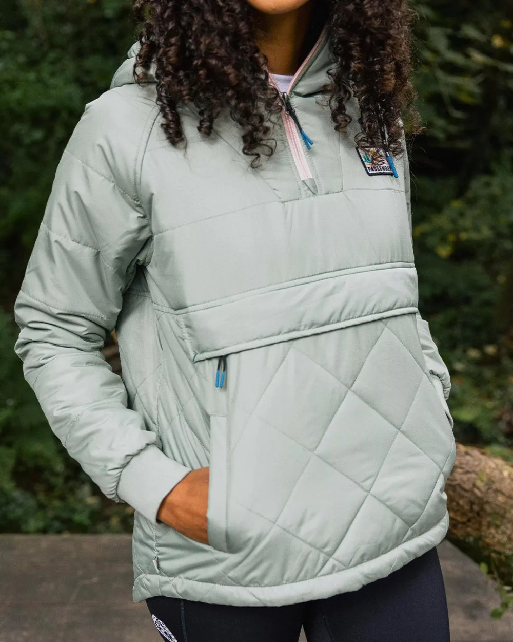 Women Passenger Ocean Recycled Insulated 1/2 Zip Jacket