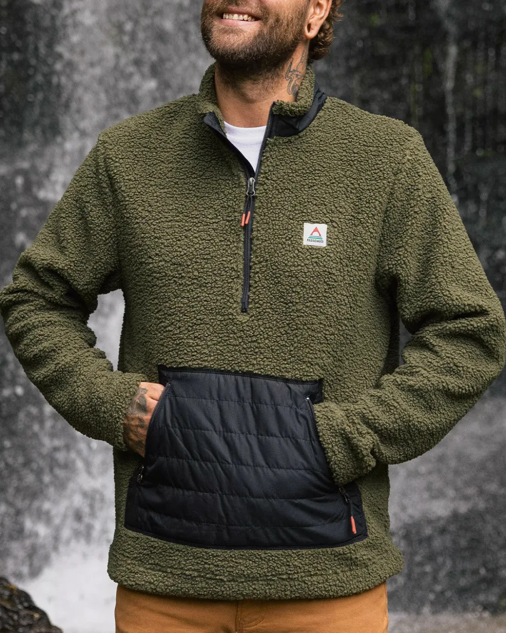 Passenger Oceanside Recycled Polar-Lined Sherpa Fleece