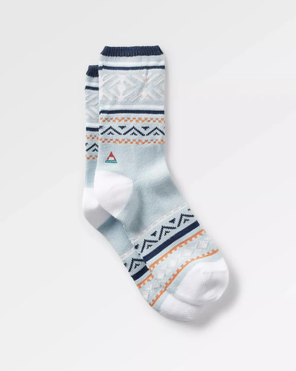 Women Passenger Organic Midweight Patterned Socks