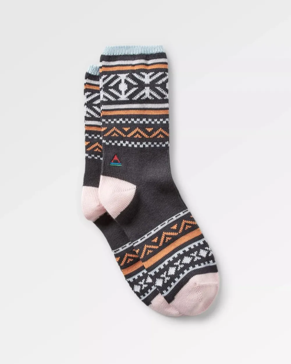 Women Passenger Organic Midweight Patterned Socks