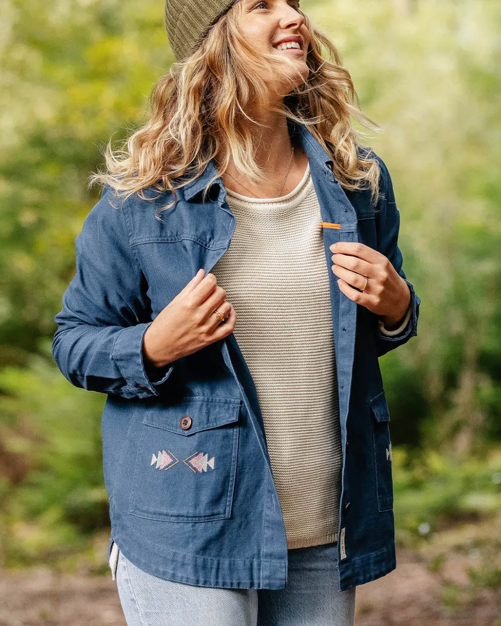 Women Passenger Pine Organic Cotton Jacket