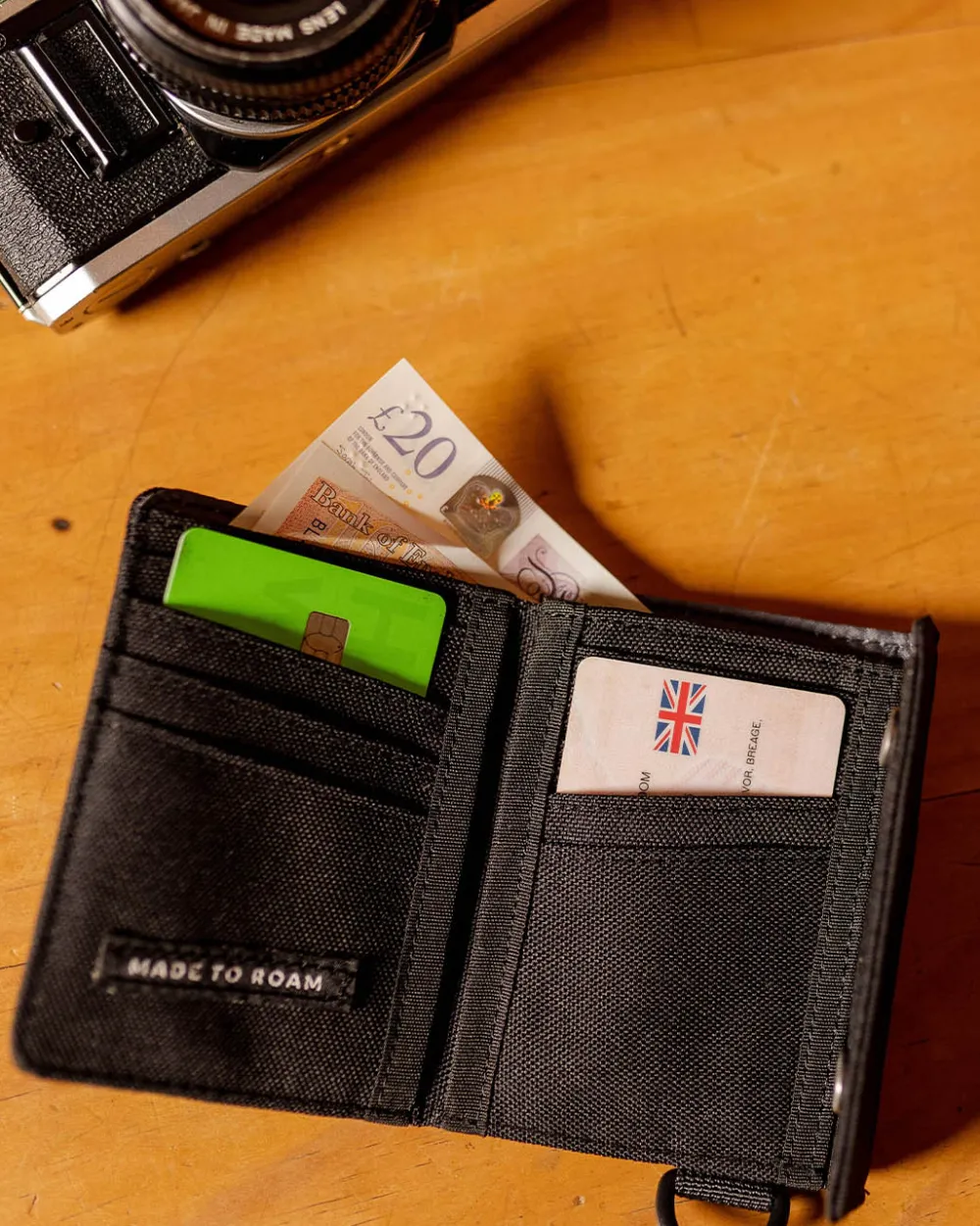 Floris van Bommel Pocket Recycled Wallet