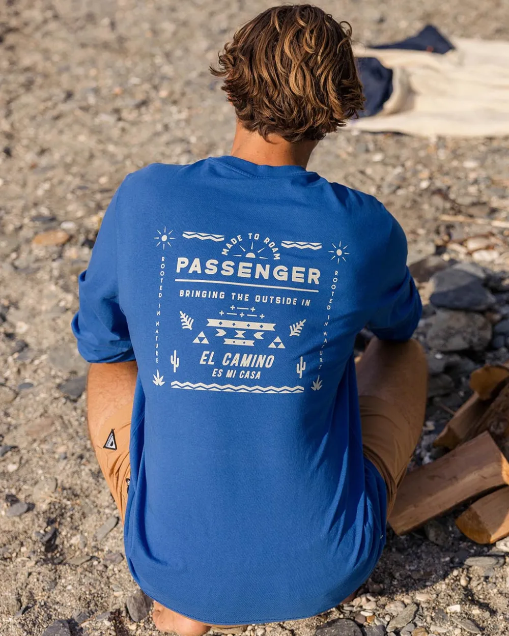 Passenger Roam Free Recycled Cotton LS T-Shirt