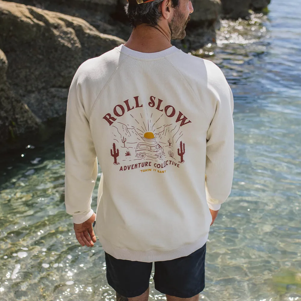 Passenger Roll Slow Recycled Cotton Sweatshirt