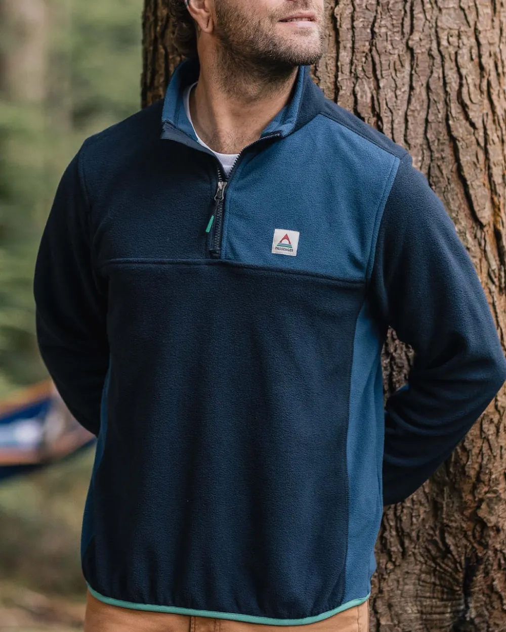 Passenger Root Recycled Polar 1/4 Zip Fleece