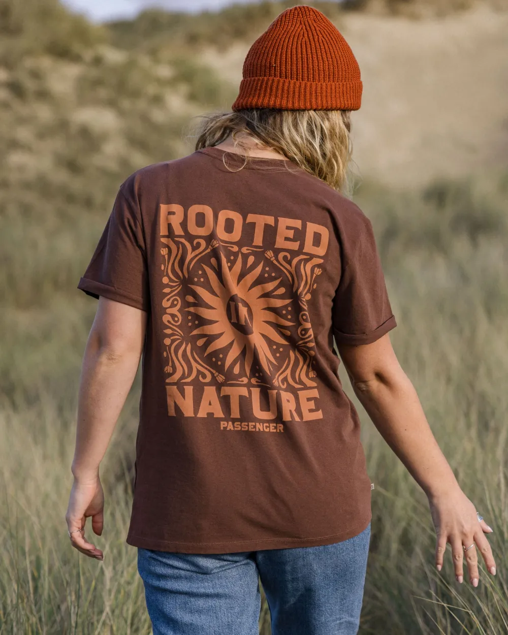 Women Passenger Rooted In Nature Recycled Cotton T-Shirt