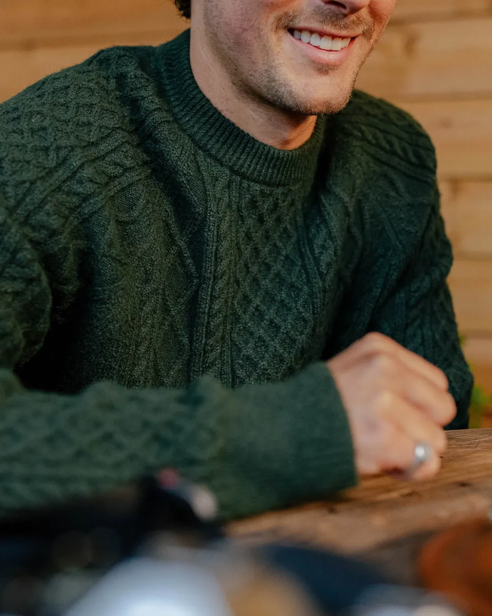 Passenger Sandbar Cable Knitted Jumper