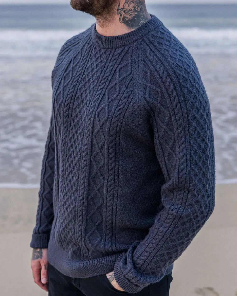 Passenger Sandbar Cable Knitted Jumper