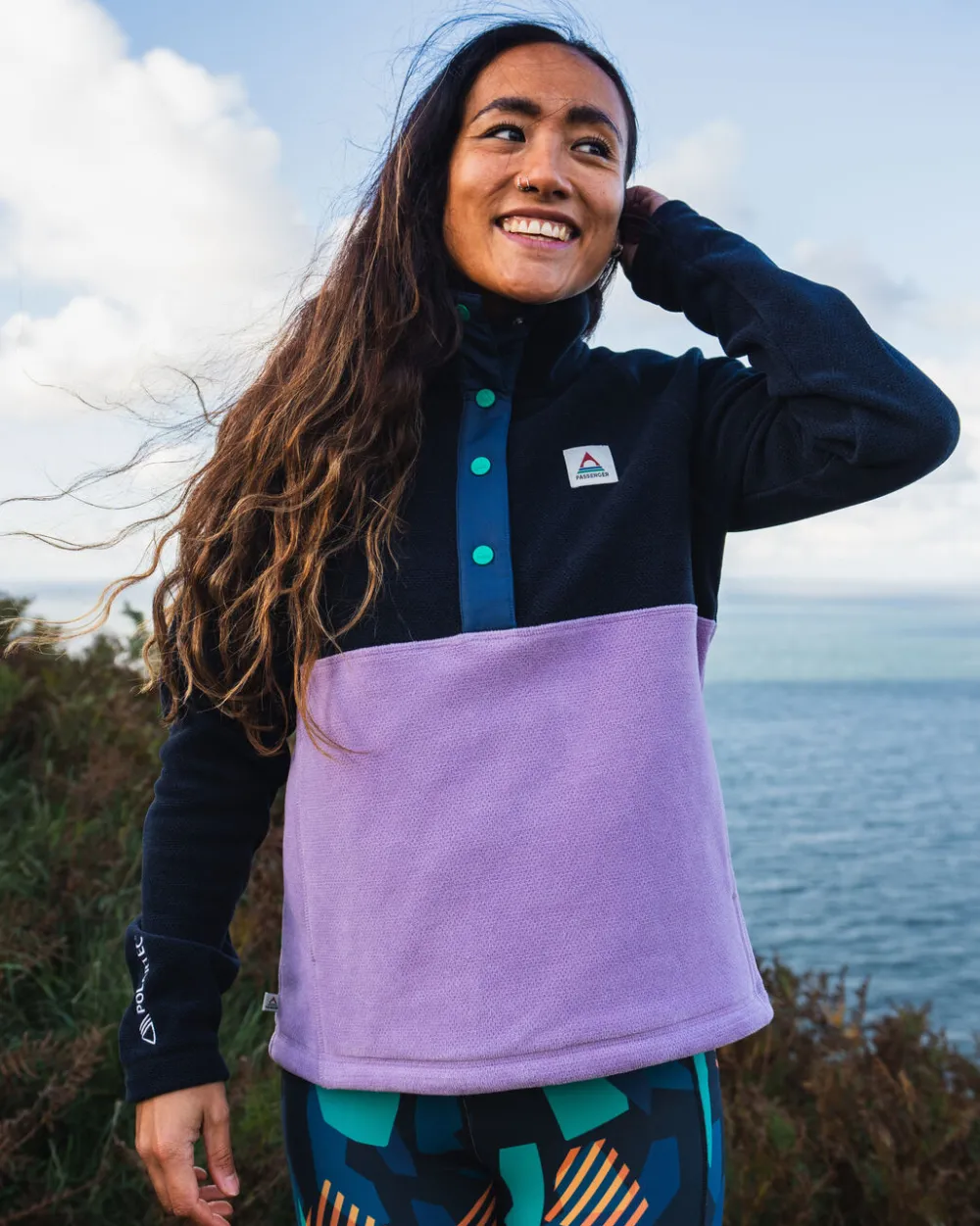 Women Passenger Snowdrop Pullover Recycled Polartec® Fleece