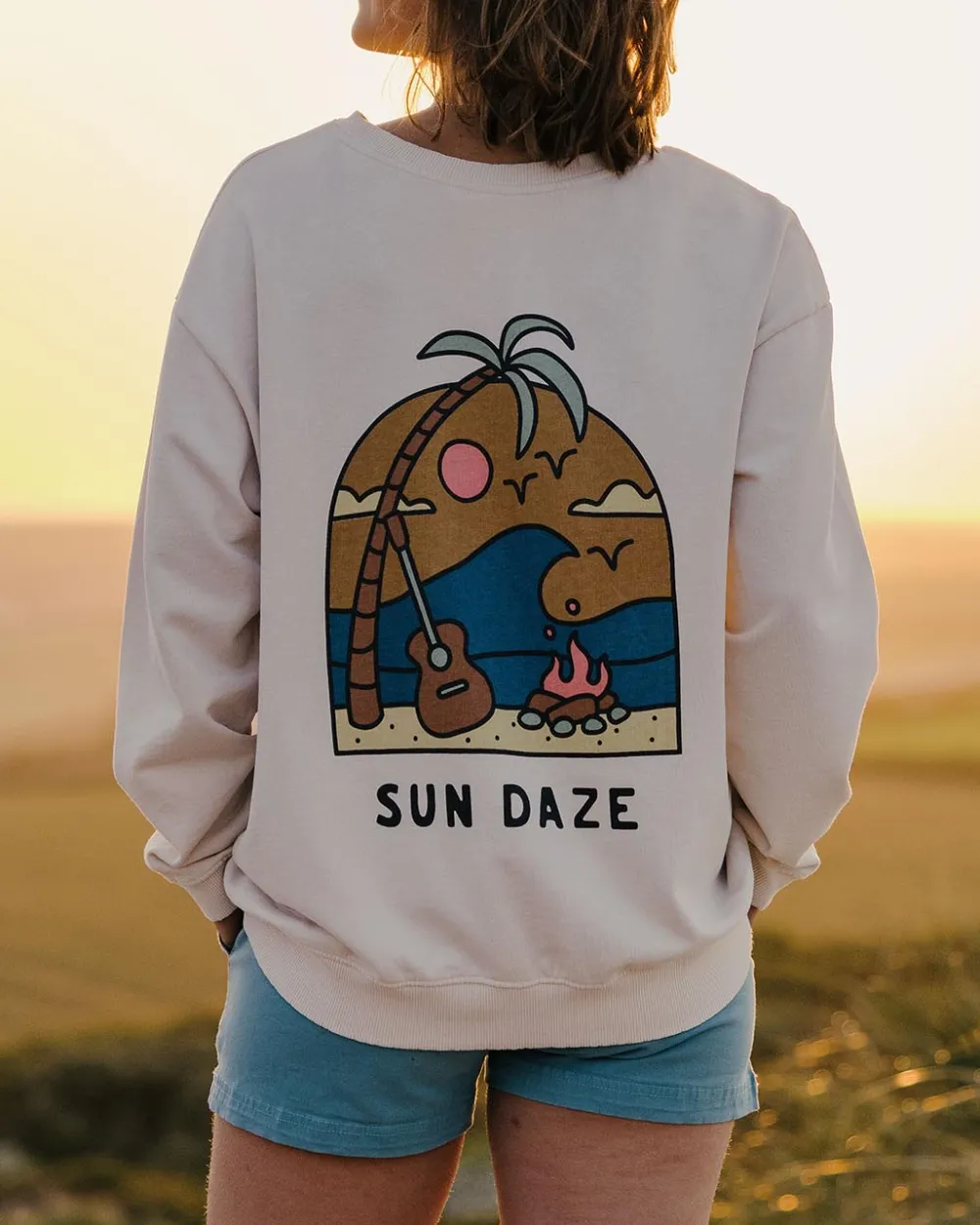 Women Passenger Sundaze Recycled Cotton Sweatshirt