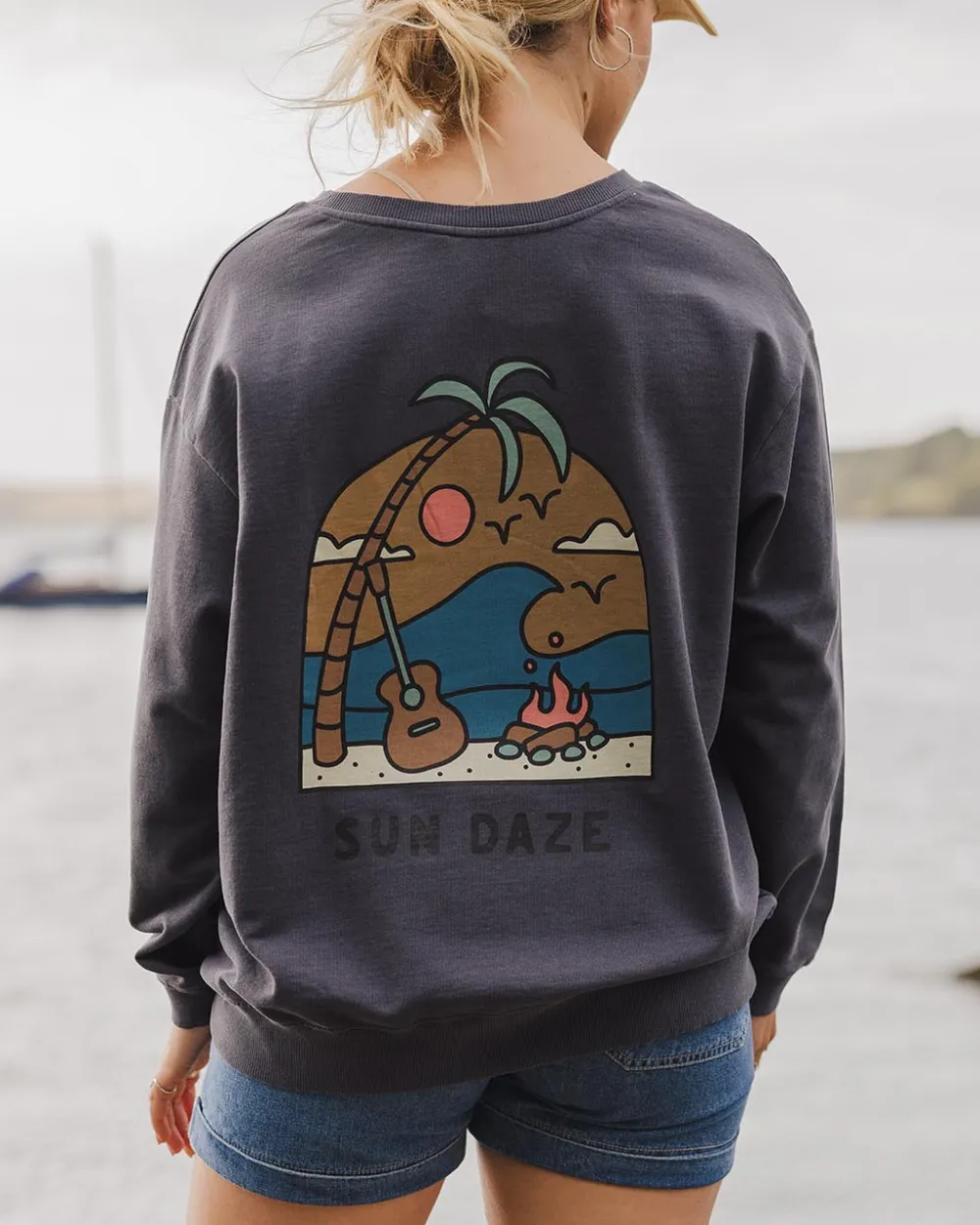 Women Passenger Sundaze Recycled Cotton Sweatshirt