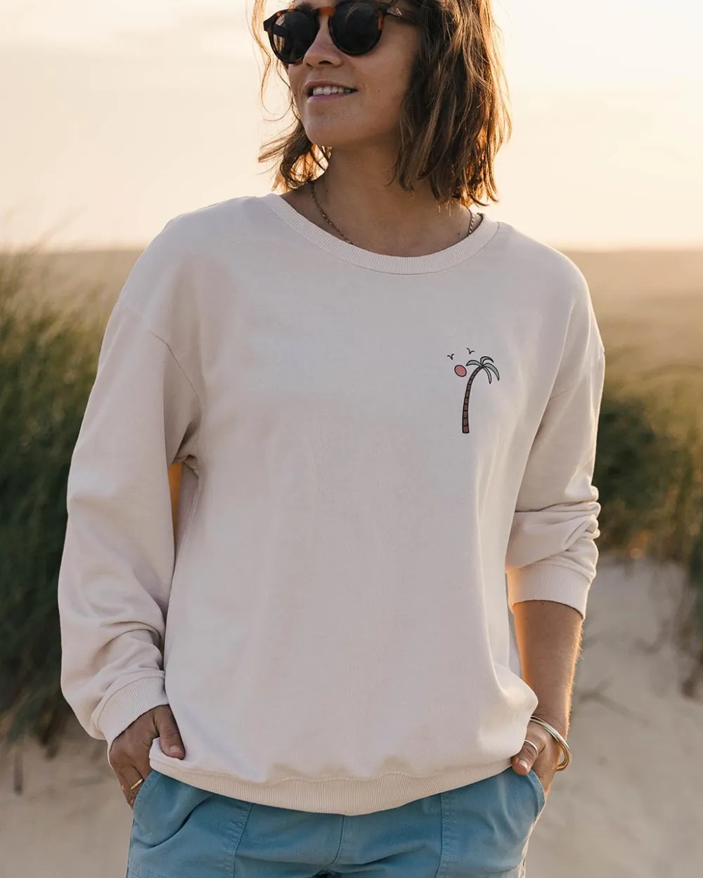 Women Passenger Sundaze Recycled Cotton Sweatshirt