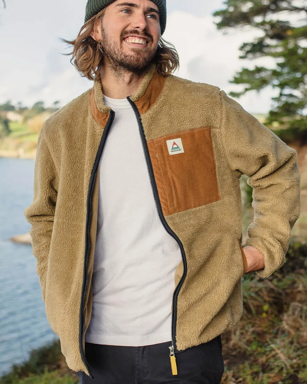 Floris van Bommel Trekker Recycled Deep-Pile Sherpa Fleece