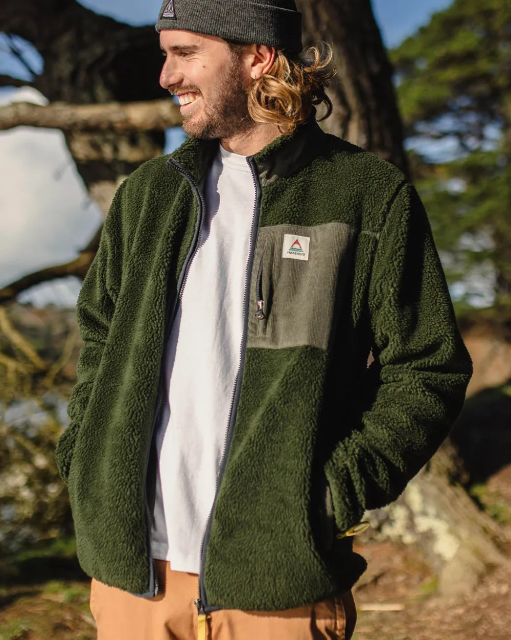 Passenger Trekker Recycled Deep-Pile Sherpa Fleece